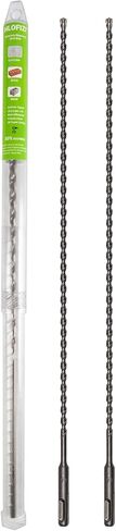 HLOFIZI 3/16 "لقم ثقب البناء 6" SDS Plus مطرقة مثقاب، 3/16 بوصة مثقاب خرسانة للكتل والطوب والحجر، 6 عبوات in Saudi Arabia