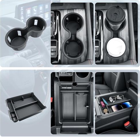 Bibibo لعام 2026 ، منظم وحدة التحكم في مركز هوندا جواز السفر لعام 2026 Honda Passport Armrest Box Hidden Storage Box Secret Cretert Tray 2026 Passport Console Glove Pallet Organizer in Kuwait