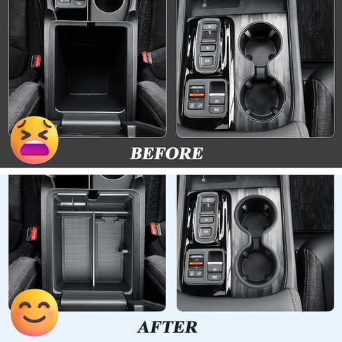 Bibibo لعام 2026 ، منظم وحدة التحكم في مركز هوندا جواز السفر لعام 2026 Honda Passport Armrest Box Hidden Storage Box Secret Cretert Tray 2026 Passport Console Glove Pallet Organizer in Kuwait