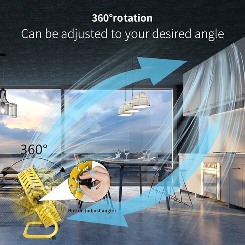 BEESTAR Battery Operated Fan, 12 Inch Rechargeable Fan Portable,High Velocity Fan with Metal Blade Run Up to 30 Hours,15600 mAh Battery Powered Fan for Garage, Backyard, Camping, Travel,Black in Kuwait