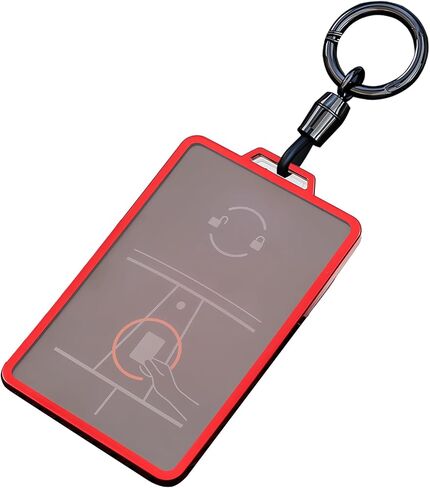 حامل بطاقة المفاتيح لـ Tesla مع سلسلة المفاتيح ، حالة TPU FOB الناعمة المتميزة للطراز 3 Y S X Cybertruck Key Cover (Gray in Kuwait