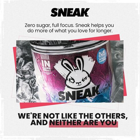 SNEAK Energy Drink Powder | Cola | No Sugar. No Nasties. Just Natural Caffeine, Focus-Boosting Nootropics | 40 Servings in Saudi Arabia