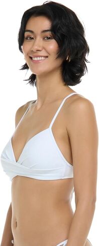 Body Glove Women's Smoothies Kerry Solid Twist Front Bikini Top Swimsuit with Adjustable 2-Way Back Detail in Saudi Arabia