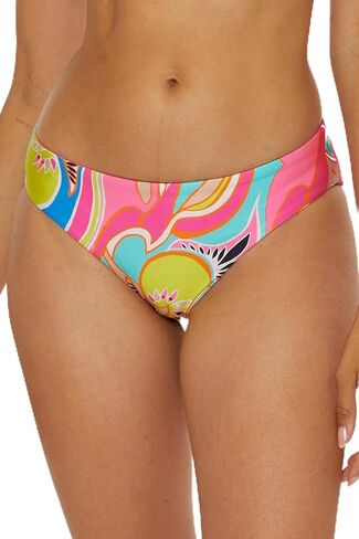 Trina Turk Women's Venus Reversible Bikini Bottom, Cheeky Coverage, Swimwear Separates in Saudi Arabia