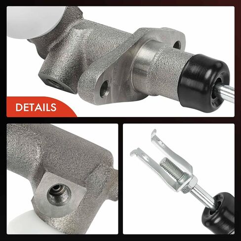 A-Premium Clutch Master Cylinder with Reservoir Compatible with Toyota 4Runner 1984-1987, 4Runner 1988-1989 2.4L, Cressida 1981-1988, Pickup 1979-1987, Pickup 1988-1989 2.4L, Replace# 3141035231 in Saudi Arabia