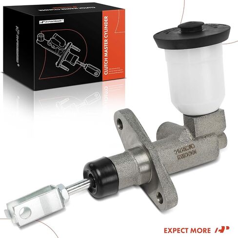 A-Premium Clutch Master Cylinder with Reservoir Compatible with Toyota 4Runner 1984-1987, 4Runner 1988-1989 2.4L, Cressida 1981-1988, Pickup 1979-1987, Pickup 1988-1989 2.4L, Replace# 3141035231 in Saudi Arabia