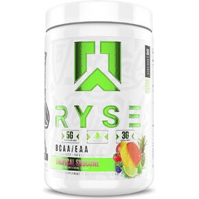 Ryse BCAA EAA Powder - Cherry Limeade - أحماض الأمينية المتفرعة 5G ، 3G Aminos الأساسي