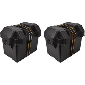 Attwood Atwood 9069-1 Standard Battery Box - 24 Series, Non-Vented (Pack of 2)