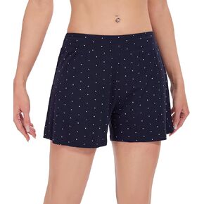 WiWi Viscose from Bamboo Pajama Shorts for Women Soft Casual Sleep Wide Leg Lounge Bottoms Pj S-XXL