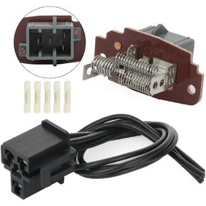 Cciyu HVAC Blower Motor Fan Resistor for 1995-2001 for Ford Explorer ، 2001-2005 for Explorer Sport Trac ، for Ranger ، 1997-2001 for Mercury Mountaineer ، OE-973-411 Heater منظم مجموعة RU-404