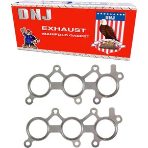 DNJ EG968 Exhaust Manifold Gasket Set for 2005-2018 Lexus, Toyota Avalon, Camry, ES350 3.5L V6 24V DOHC 3456cc
