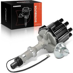 A-Premium Ignition Distributor with Cap and Rotor Compatible with Pontiac Bonneville, Catalina, Executive, Firebird, Grand Am, Grand Prix, Grand Safari, Grandville, GTO, Laurentian, LeMans, Parisienne