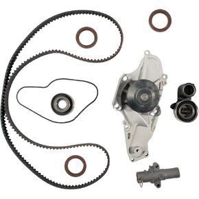 14400-RCA-A01 Engine Timing Belt Kit Water Pump Fit for Honda 2003-2017 Accord Fit for Acura 2004-2014 TL 2005-2012 RL 2010-2013 ZDX 2010-2014 TSX for 2004-2007 Saturn Vue 3.5L Replace 14510-RCA-A01