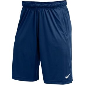 فريق Nike Men Fly Fly Drifit Practice Shorts No Pockets (Navy/White ، Medium)