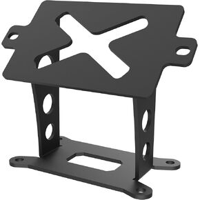 Manifold Stand Pedestal Mounting Bracket Fits Air Lift 3P / 3H / V2, 45 Degree Mount for Airlift Valve Block, Black