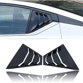 النافذة الجانبية الخلفية لافتات لنيسان Altima 2019 2020 2021 2022 2023 2024 ABS Carbon Carbon Print Disping Scoop Shades Coverns Trim