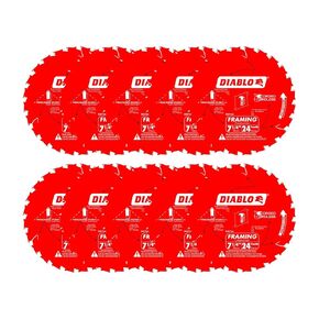 Diablo D0724A 7-1/4" 24T Diablo™ Circular Saw Framing Blade
