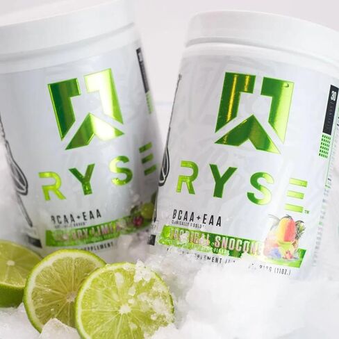 Ryse BCAA EAA Powder - Cherry Limeade - أحماض الأمينية المتفرعة 5G ، 3G Aminos الأساسي in Kuwait