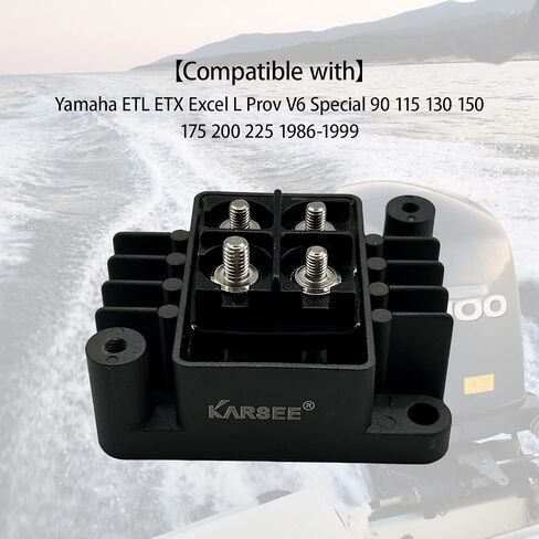 KARSEE Voltage Regulator Rectifier 6G5-81960-A0-00 Compatible with Yamaha ETL ETX Excel L Prov V6 Special 90 115 130 150 175 200 225 1986-1999 688-81960-60-00 688-81960-61-00 in Kuwait