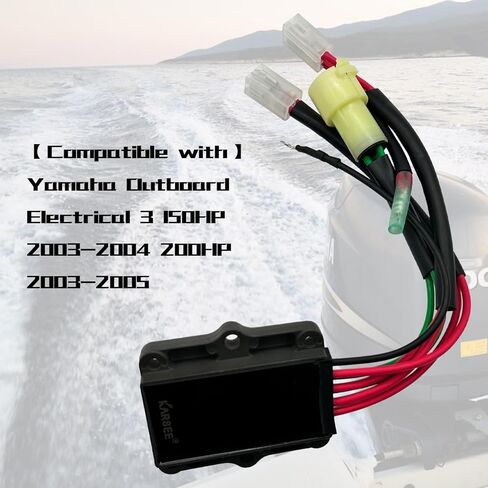 KARSEE Voltage Regulator Rectifier 6G5-81960-A0-00 Compatible with Yamaha ETL ETX Excel L Prov V6 Special 90 115 130 150 175 200 225 1986-1999 688-81960-60-00 688-81960-61-00 in Kuwait