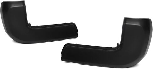 Rear Bumper End Cap Compatible with 2016-2023 Toyota Tacoma Rear Bumper Cover Replacement for TO1104131 TO1105131 W/O Parking Sensors Holes Chrome Cover Corner Extension Pair in Saudi Arabia