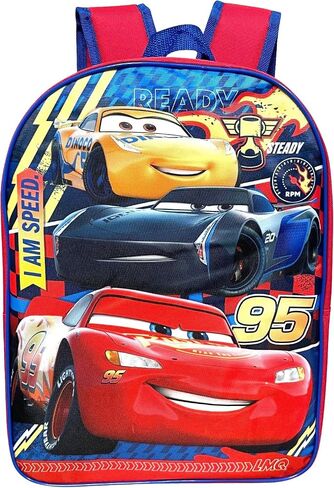 روز سيارات Lightning McQueen Kid's 15 "حقيبة ظهر المدرسة (السيارات أنا السرعة) in Kuwait