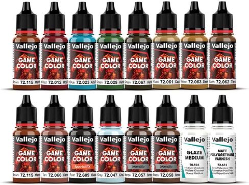 Vallejo GAME COLOR SET: SPECIALIST (16) in Saudi Arabia