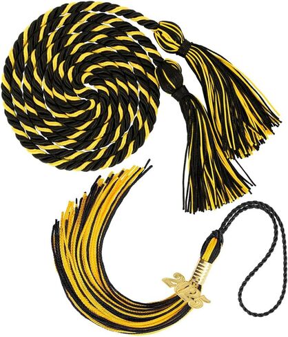 2025 Graduation Tassel Graduation Cap Tassel with 2025 Year Gold Charms for Graduate Hat Ceremonies Accessories (Gold) in Kuwait