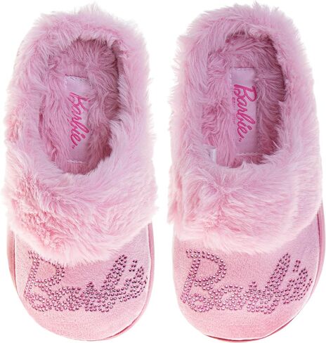 Josmo Barbie Slippers Sandal House Shoes for Women - NonSlip Comfy Plush Soft Fluffy Warm (Sizes 5-10 Adults) in Kuwait