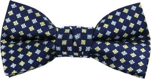 Spring Notion 4-Piece Boy's Woven Pre-tied Bow Ties Adjustable Set of 4 in Saudi Arabia