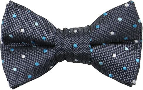 Spring Notion 4-Piece Boy's Woven Pre-tied Bow Ties Adjustable Set of 4 in Saudi Arabia