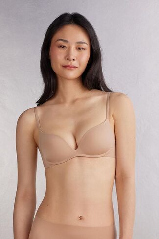 Woman's The Silky Touch Microfiber Gioia Super Push-Up Bra in Saudi Arabia