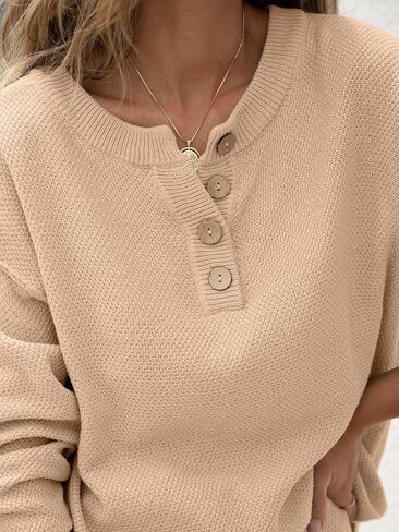 ANRABESS Women 2 Piece Outfits Oversized Loose Waffle Knit Sweater Set 2025 Fall Trendy Matching Lounge Sets Cozy Clothes in Saudi Arabia