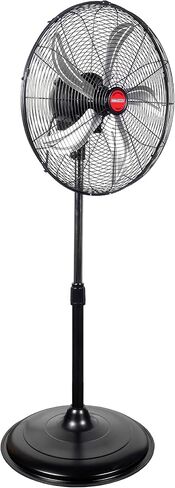 OEMTOOLS OEM24885 30" Oscillating Pedestal Fan, Commercial Fan For Worksites, Industrial Fans, High Velocity Shop Fan, Pedestal Fan, Oscillating Fan On Stand, Warehouse, Garage, or Gym Fan, 30 Inch in Saudi Arabia