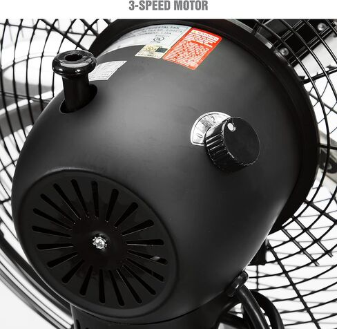 OEMTOOLS OEM24885 30" Oscillating Pedestal Fan, Commercial Fan For Worksites, Industrial Fans, High Velocity Shop Fan, Pedestal Fan, Oscillating Fan On Stand, Warehouse, Garage, or Gym Fan, 30 Inch in Saudi Arabia