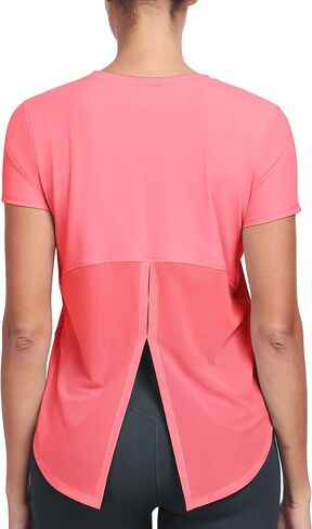 قمصان تجريب الجليدية للنساء ، وقمصان قصيرة للأكمام ، وقمصان للياقة البدنية لليوغا تي شيرت فضفاضة in Kuwait