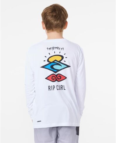 RIP Curl Boys 'Icons Surflite Upf 50 Long Sleeve Sun Protection Rashguard in Saudi Arabia