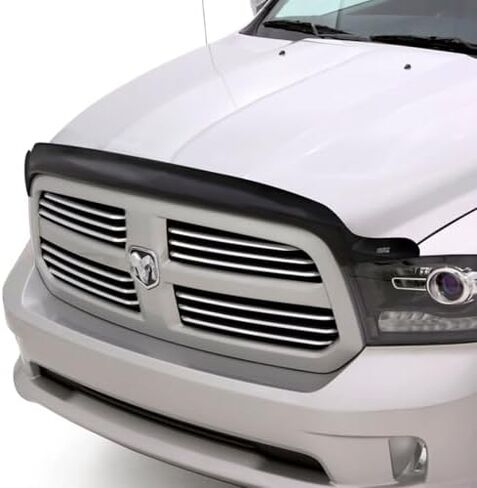 Husky Liners Hood Protector | Fits 2001-2004 Nissan Frontier, High Profile/Bug Shield - 1 pc., Smoke | 2814445 in Saudi Arabia