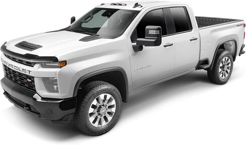 Husky Liners Hood Protector | Fits 2001-2004 Nissan Frontier, High Profile/Bug Shield - 1 pc., Smoke | 2814445 in Saudi Arabia