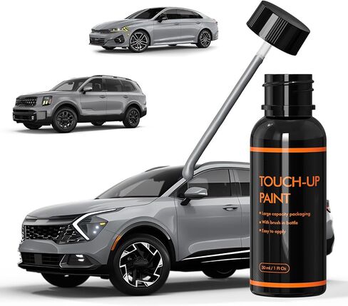 C7S/US6 Wolf Gray Touch Up Paint for Kia, DIY Car Paint Scratch Repair Kit, Automotive Paint, Quick & Easy Fix Scratch Repair for Sportage/Sorento/Telluride/K5 in Saudi Arabia