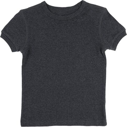 Leveret Short Sleeve Boys Girls Kids & Toddler T-Shirt 100% Cotton (2-14 Years) Variety of Colors in Saudi Arabia
