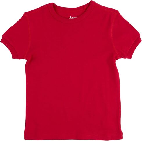 Leveret Short Sleeve Boys Girls Kids & Toddler T-Shirt 100% Cotton (2-14 Years) Variety of Colors in Saudi Arabia