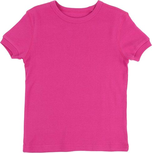 Leveret Short Sleeve Boys Girls Kids & Toddler T-Shirt 100% Cotton (2-14 Years) Variety of Colors in Saudi Arabia