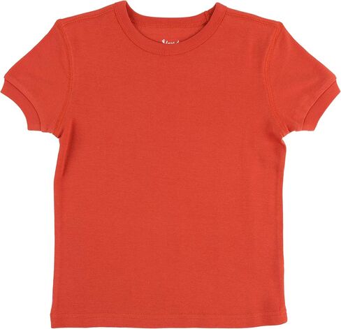 Leveret Short Sleeve Boys Girls Kids & Toddler T-Shirt 100% Cotton (2-14 Years) Variety of Colors in Saudi Arabia