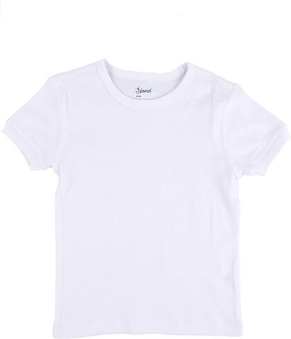 Leveret Short Sleeve Boys Girls Kids & Toddler T-Shirt 100% Cotton (2-14 Years) Variety of Colors in Saudi Arabia