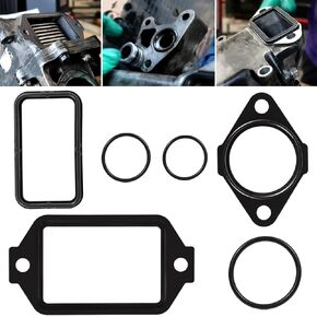 10263 Oil Cooler Install Kit For GM 6.6L Duramax 2001-2010 LB7 LLY LBZ LMM 2500/3500 Diesel