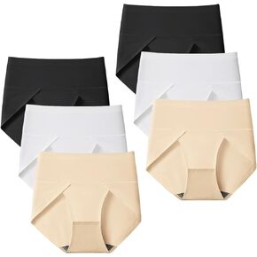 Teen Girls Seamless Underwear Yoga Dance Sport No Show Panties Invisible Briefs High Waist Bikini for 8-16 Years