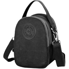 Mini Tote Bag with Multi Pockets Small Crossbody Waterproof Bags for Women