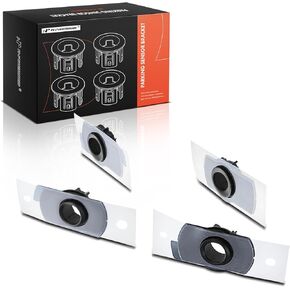 A-Premium 4-PC Front and Rear Parking Assist Sensor Retainer Bezels Compatible with Toyota Models - Prius 2016-2022