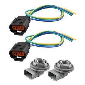 2Pcs Turn Signal Socket Connector Fit for Kia Forte 2019 2020 2021, Pigtail Plug Wiring Harness Replace 92164-M7000